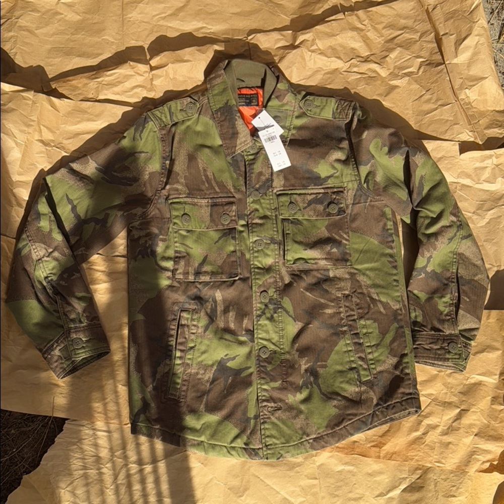 Abercrombie & Fitch Camo Shirt Jacket